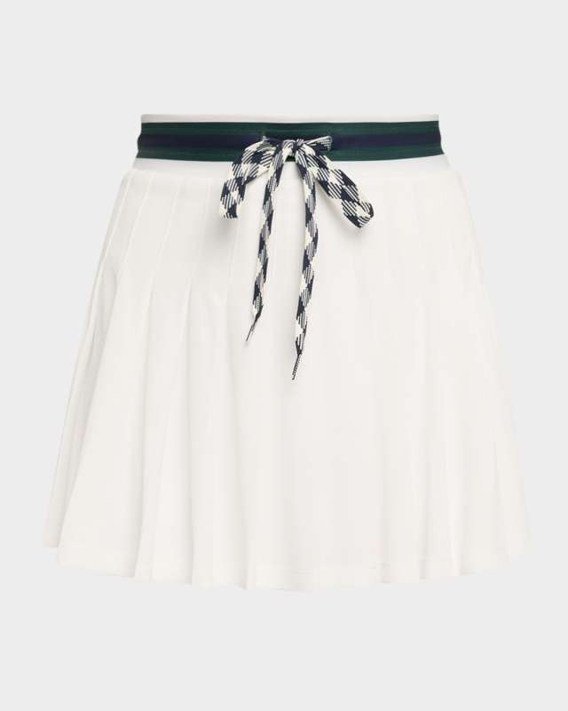 Laver Cadiz Pleated Tennis Mini Skirt